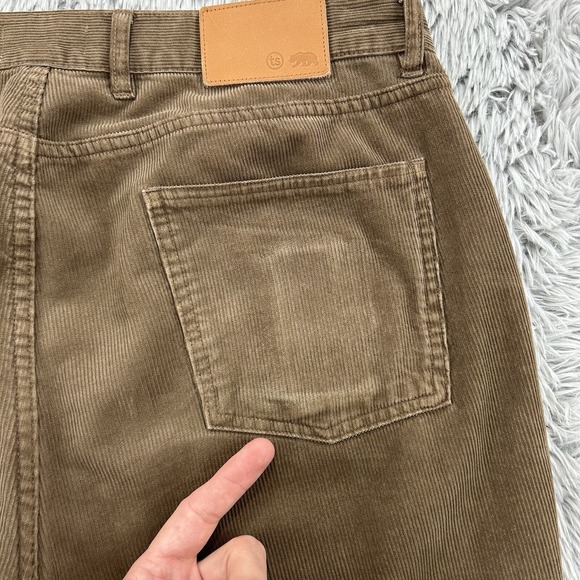 Taylor Stitch Pants Men's 36x26 Brown Corduroy 5 Pocket‎ Chino Slim - Picture 15 of 15